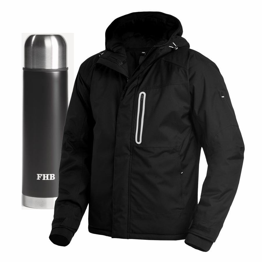 78658 FHB WinterSoftshell Jacke Mika+Thermoskanne