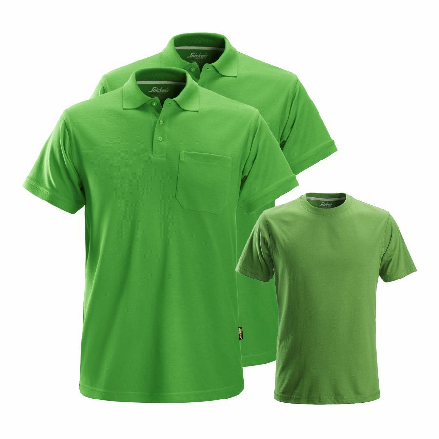 2708 Poloshirt 2er Pack inkl. *GRATIS* T-Shirt