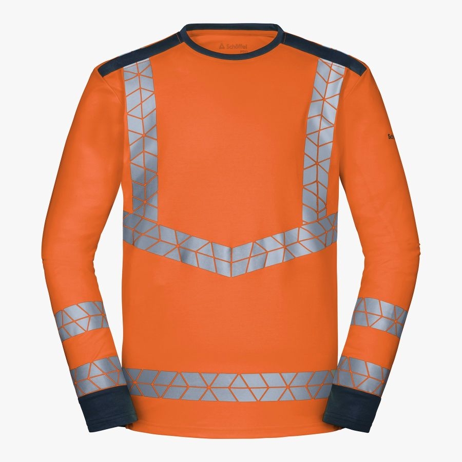 7710 Schöffel Pro High Vis Langarmshirt Warnheld
