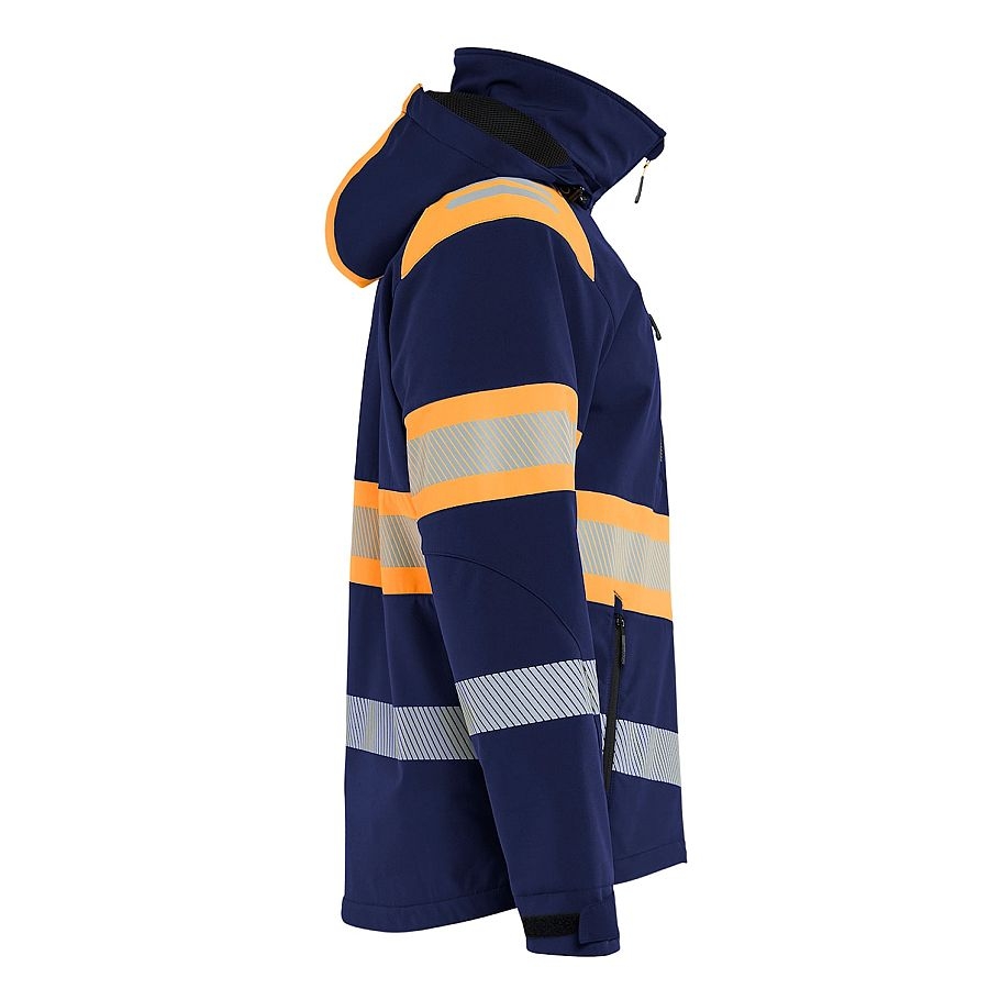 4489 Blakläder® High Vis Winter Softshelljacke