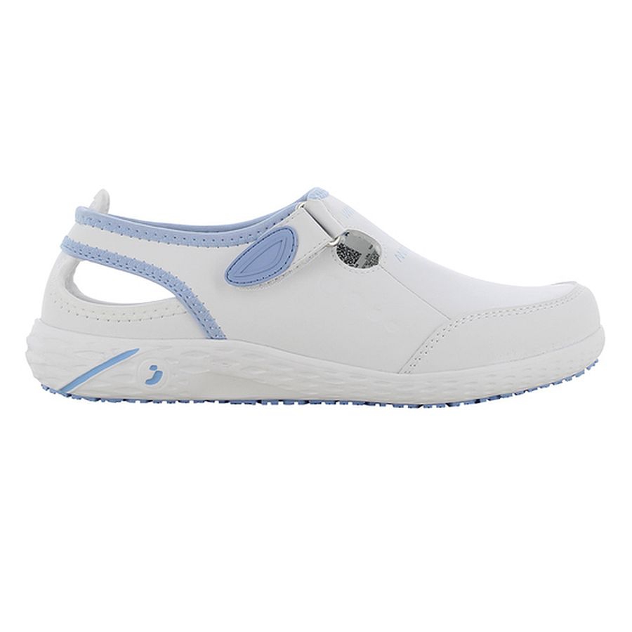 Safety Jogger Clog Lina hellblau EN 20347 SRC ESD Safety Jogger Clog Lina hellblau EN 20347 SRC ESD
