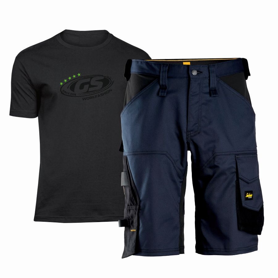 6153 Snickers Short Stretch + Gratis T-Shirt