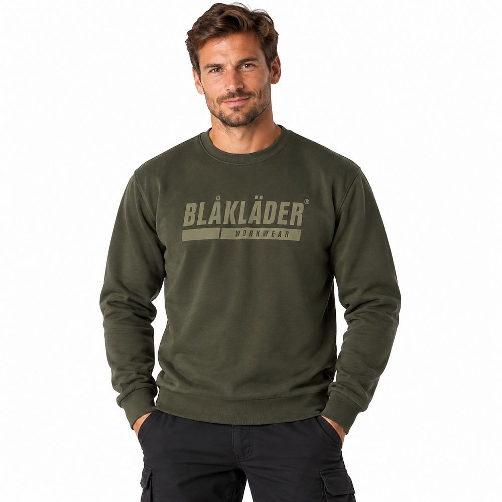 3534 Blakläder® Sweatshirt mit Logo