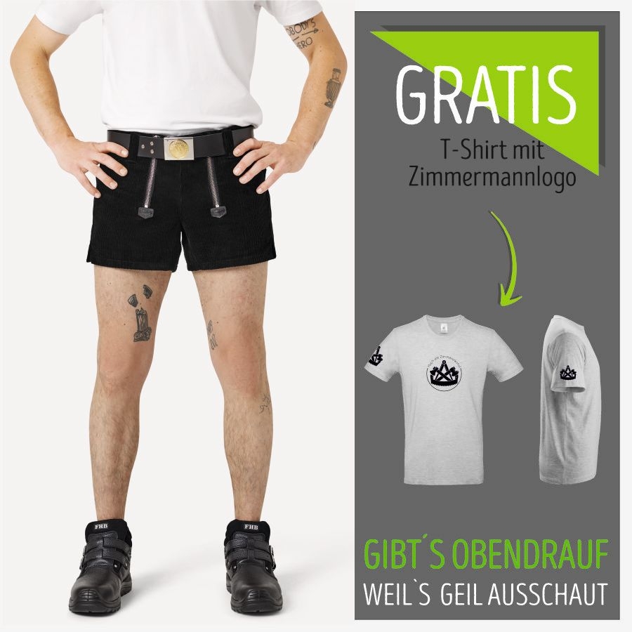 20031 FHB Zunft Short Ferdinand + Zimmermann Shirt