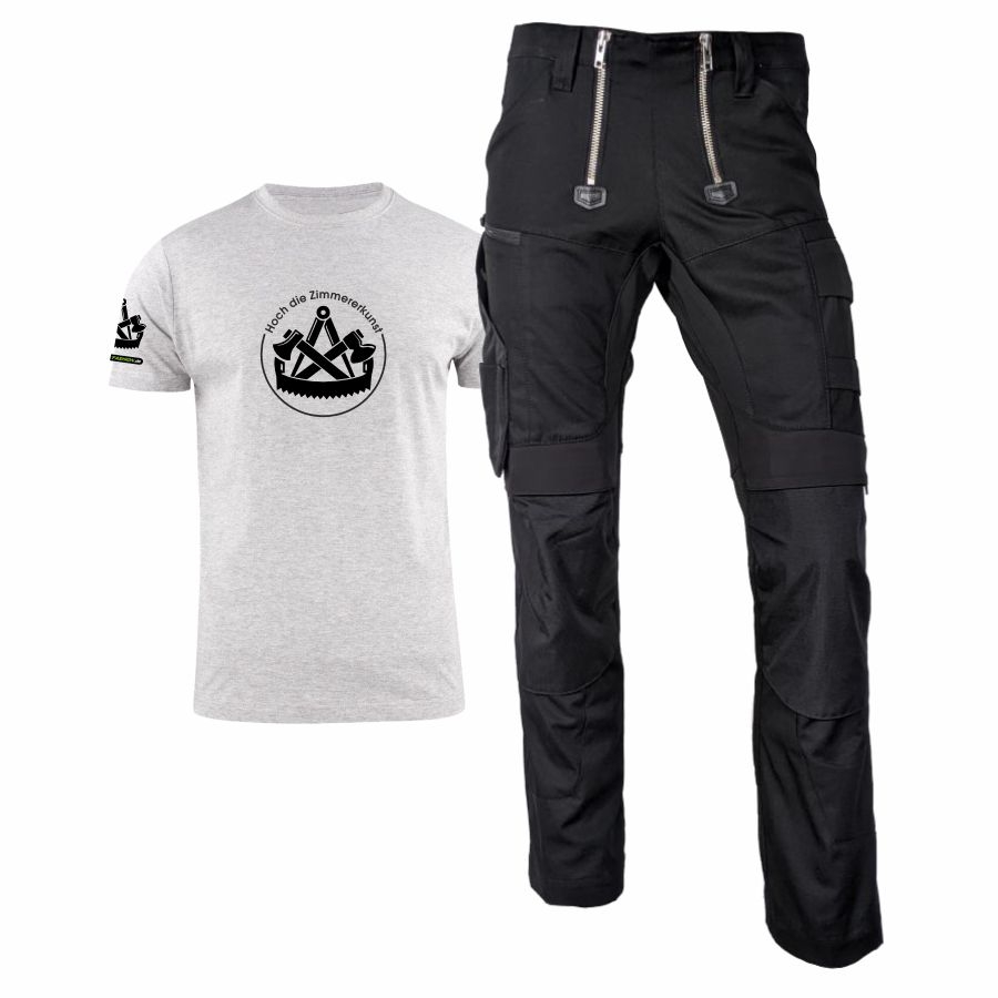 12373 FHB Zunfthose Olli + gratis Zimmerer T-Shirt