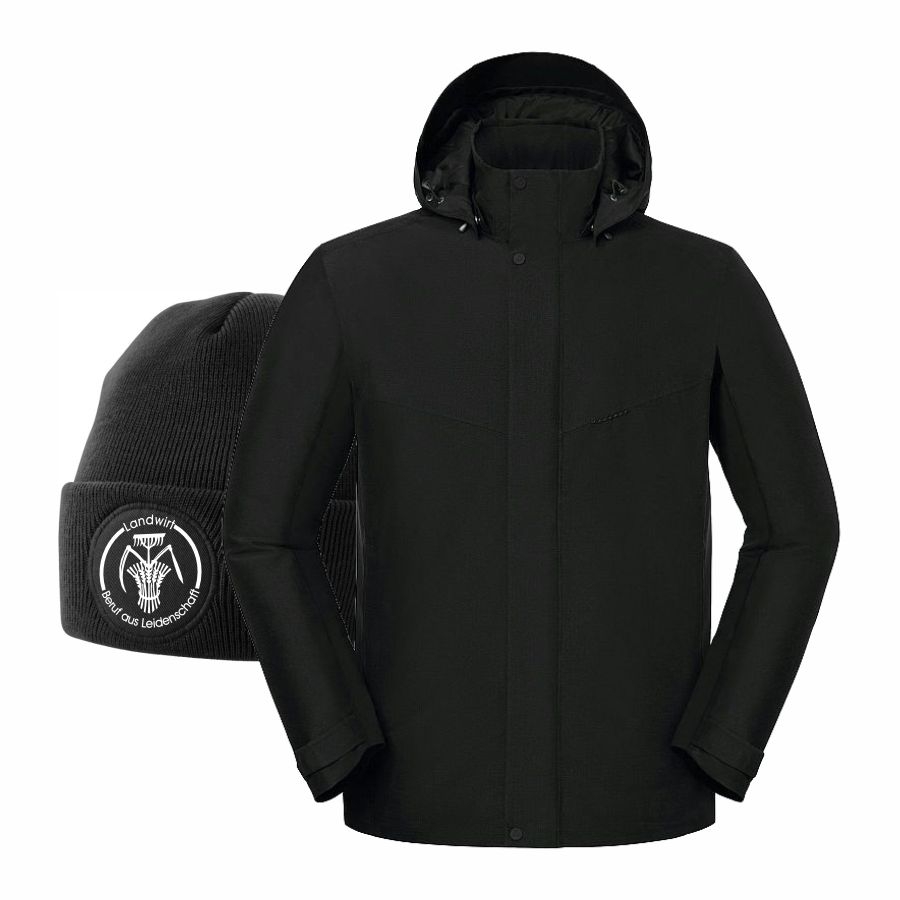 7525 Schöffel Pro Jacke Winterzeit+Beanie Landwirt