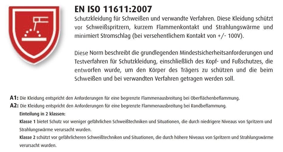 DASSY® Schweißerschutz Latzhose Dakota