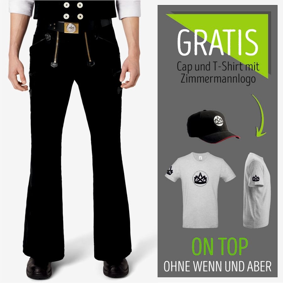 60064 FHB Hose Gustav + gratis Shirt & Cap