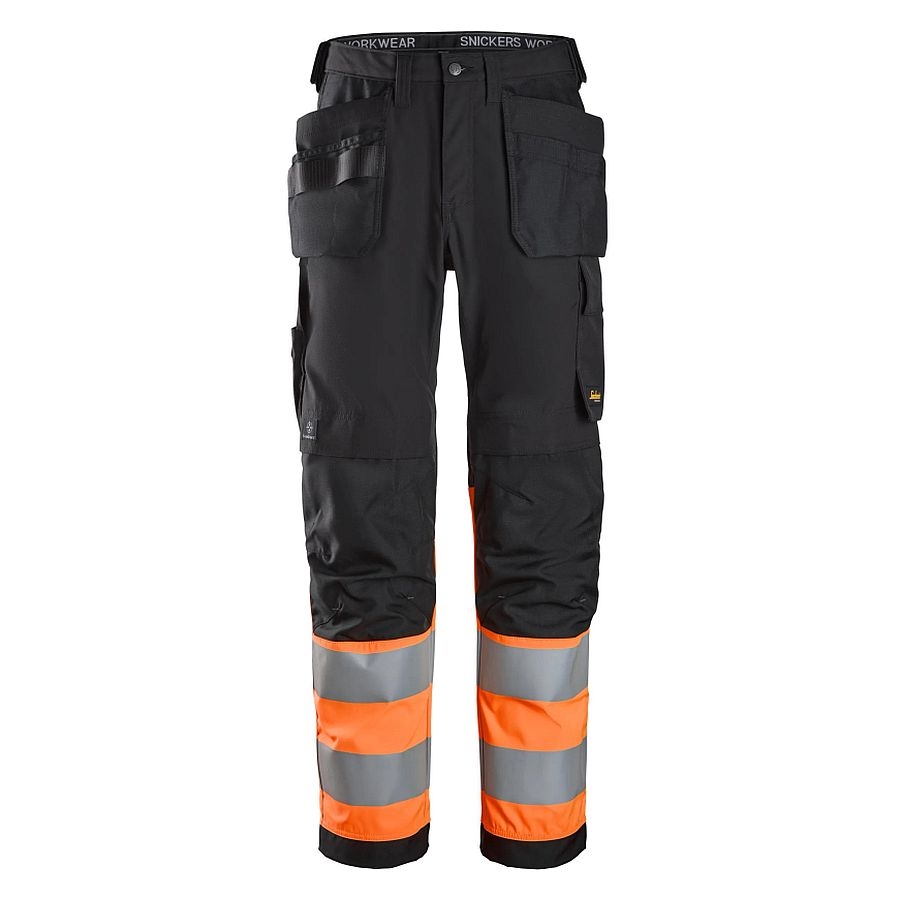 6239 Snickers High-Vis Arbeitshose Klasse 1