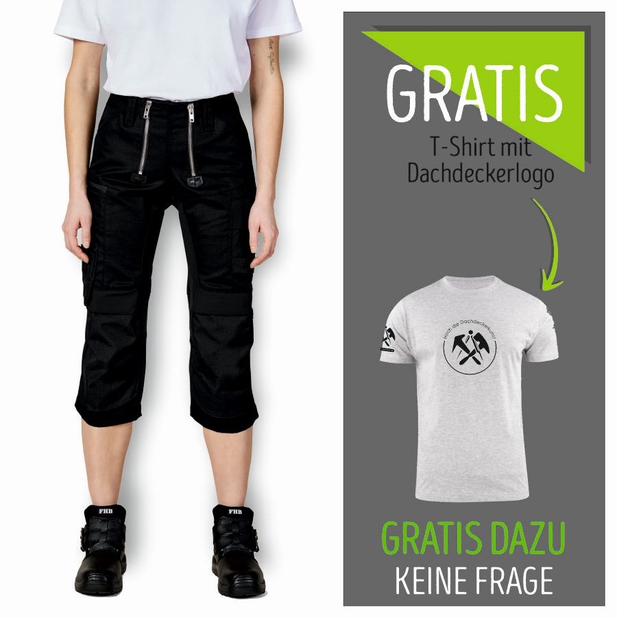 12272 FHB Zunft Piratenhose Lou+Dachdecker T-Shirt