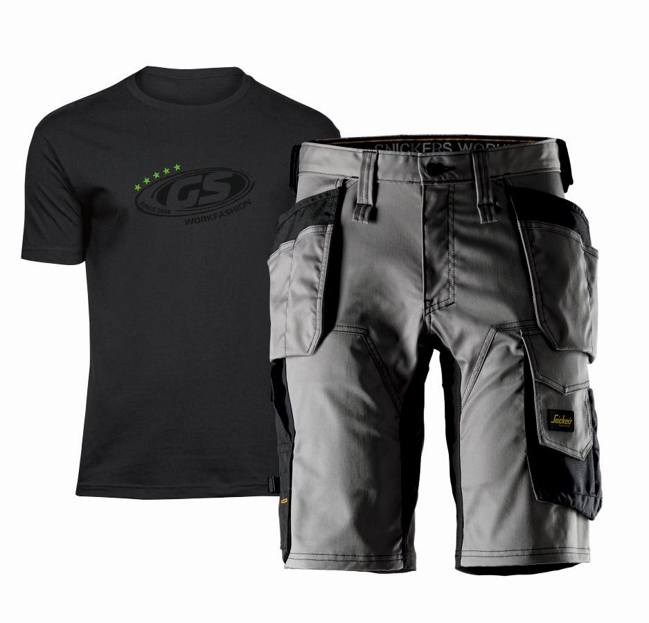 6141 Snickers Short m. Holstertaschen+Gratis Shirt