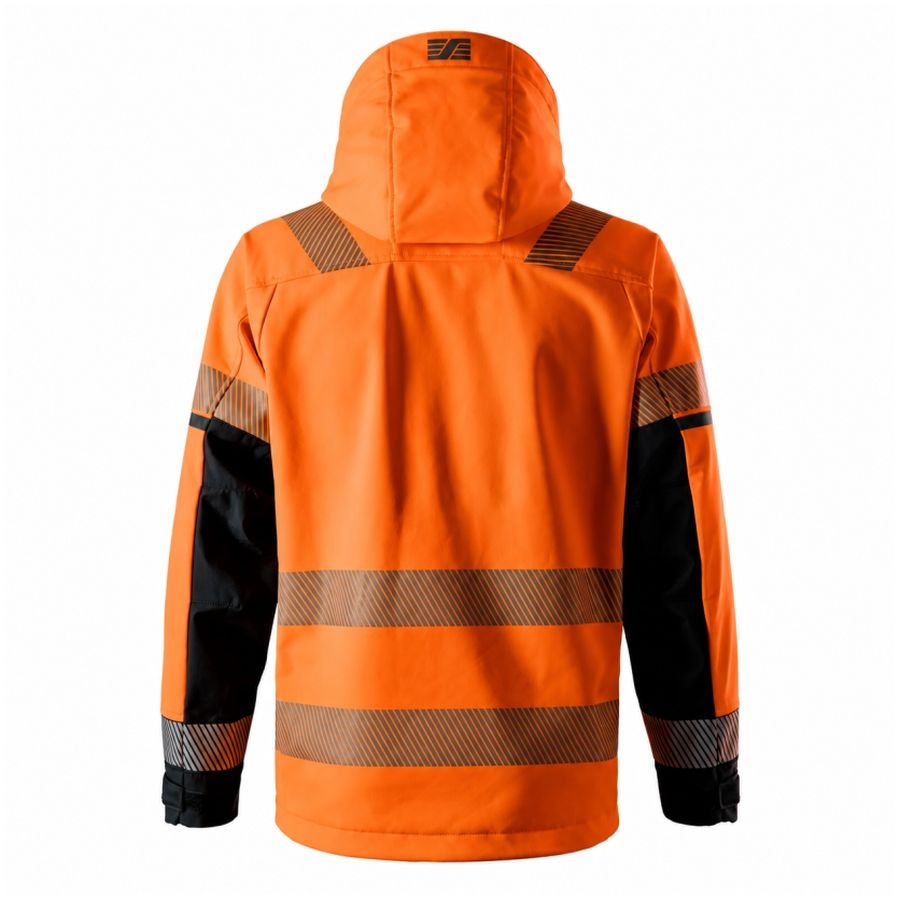 1232 Snickers Warnschutz Softshelljacke Klasse 3