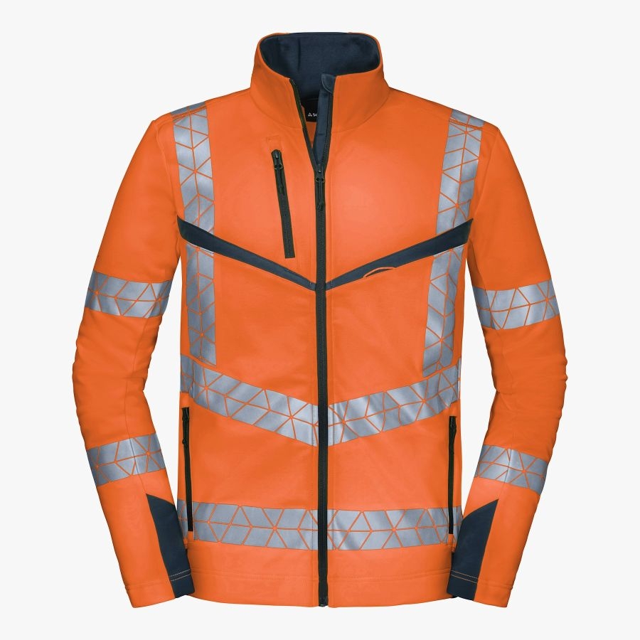 7726 Schöffel Pro High Vis Fleecejacke Neonwächter