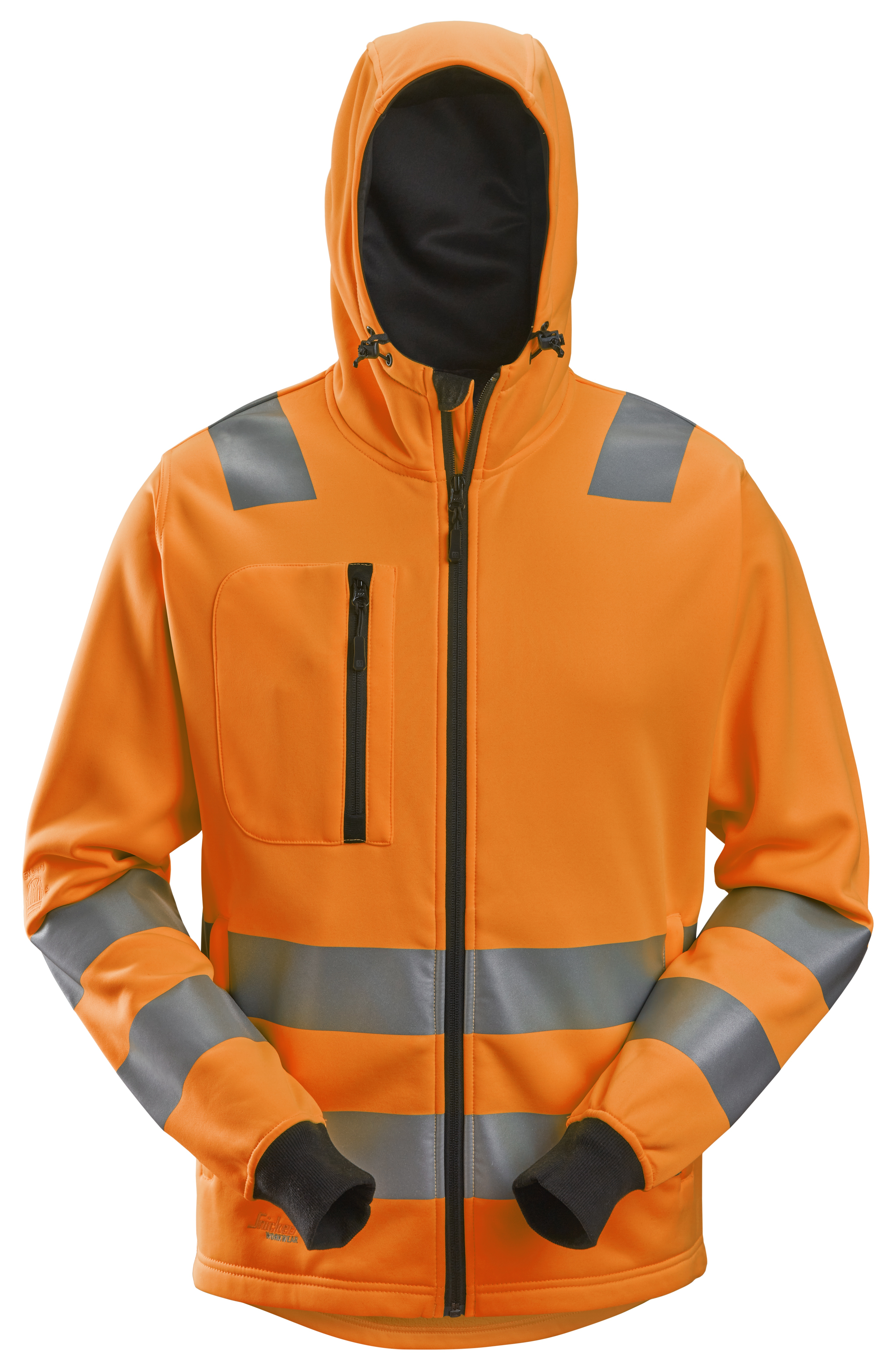 8039 Snickers AllroundWork Hi-Vis Hoodie 8039 Snickers AllroundWork Hi-Vis Hoodie