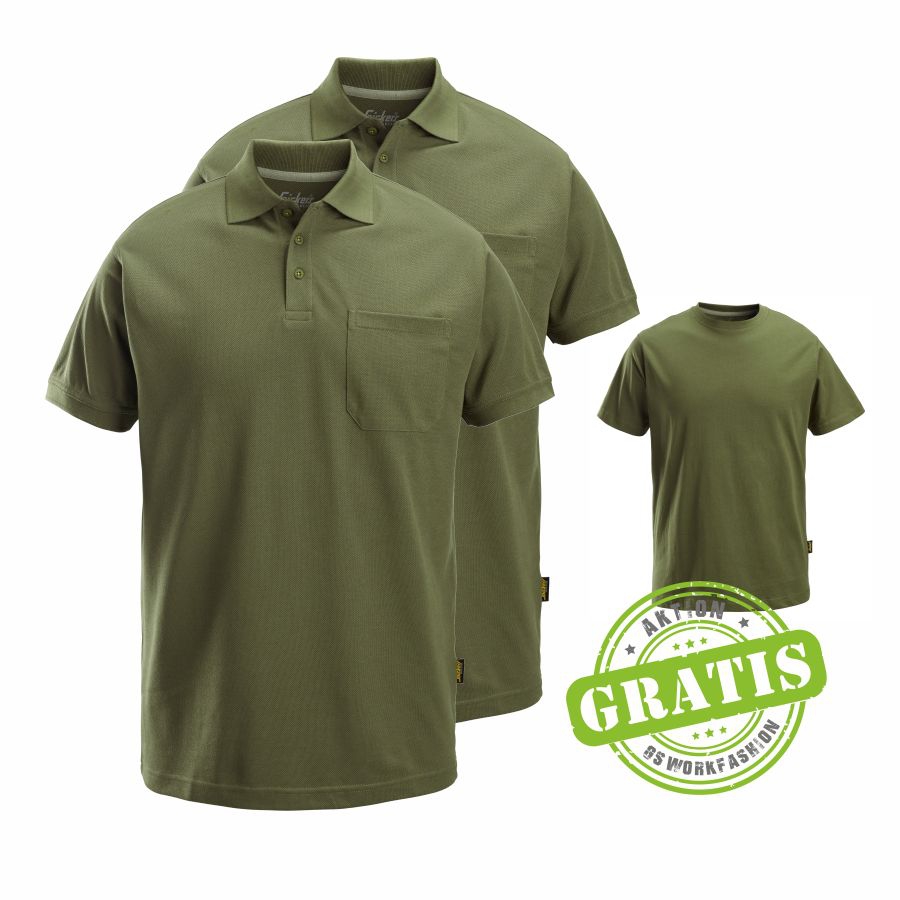 2708 Poloshirt 2er Pack inkl. *GRATIS* T-Shirt 2708 Poloshirt 2er Pack inkl. *GRATIS* T-Shirt