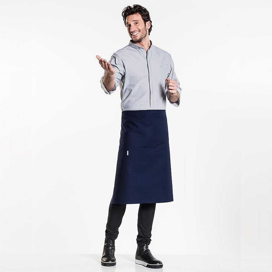 408 Chaud Devant® Bistroschürze Nordic Blue 408 Chaud Devant® Bistroschürze Nordic Blue