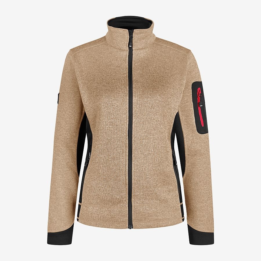 795/96 FHB Damen Strickfleece Jacke Marieke