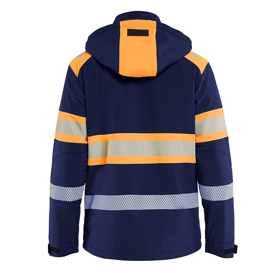4489 Blakläder® High Vis Winter Softshelljacke