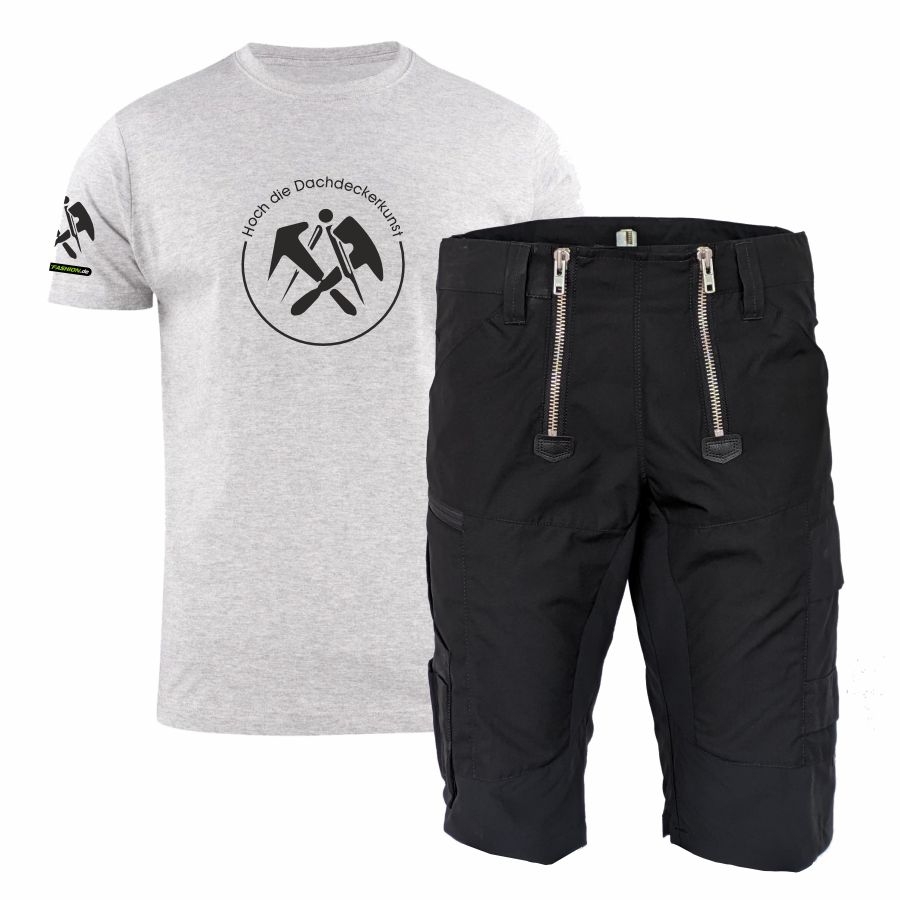 12374 FHB Zunft Short Rene+gratis Dachdecker Shirt 12374 FHB Zunft Short Rene+gratis Dachdecker Shirt