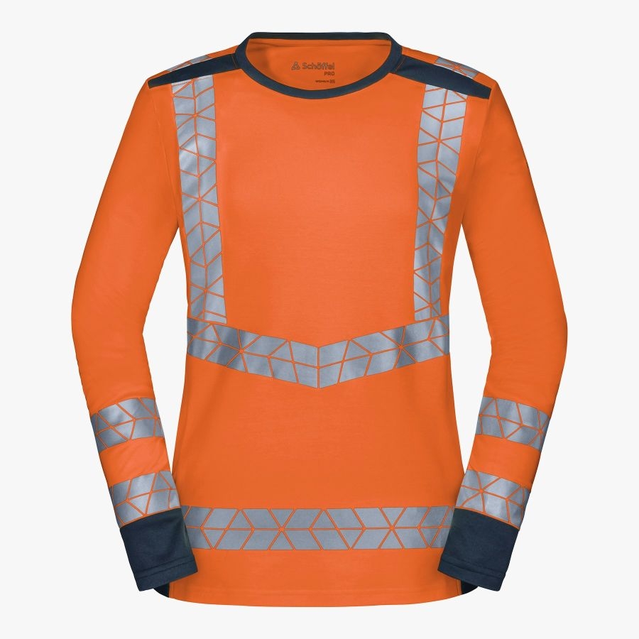 7711 Schöffel Pro High Vis Damen Langarm Warnheld