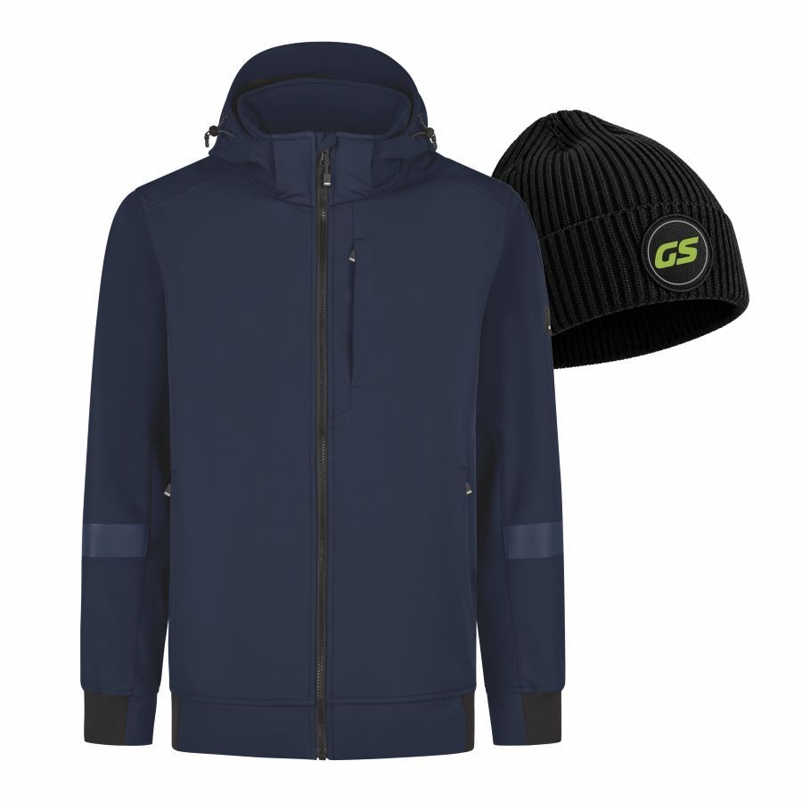 79301 FHB Softshell Jacke Falko + Beanie