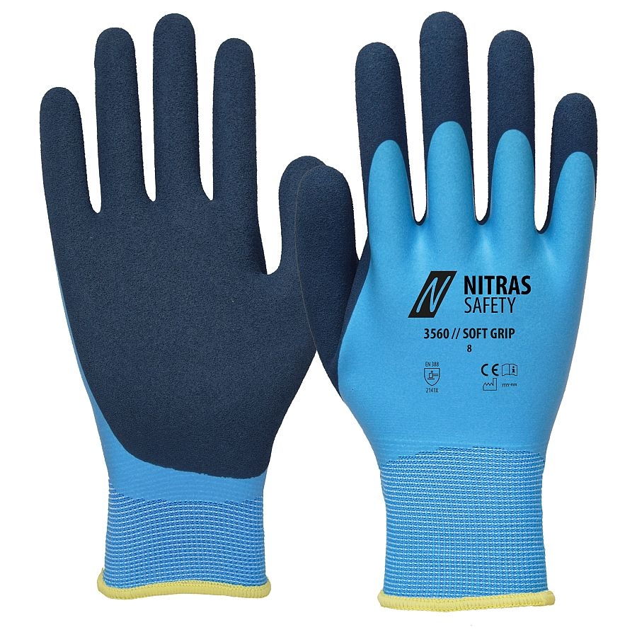 3560 NITRAS Montagehandschuh SOFT GRIP EN388 3560 NITRAS Montagehandschuh SOFT GRIP EN388