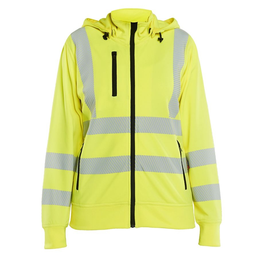 3574 Blakläder® High-Vis Damen Sweatjacke Kl. 3 3574 Blakläder® High-Vis Damen Sweatjacke Kl. 3