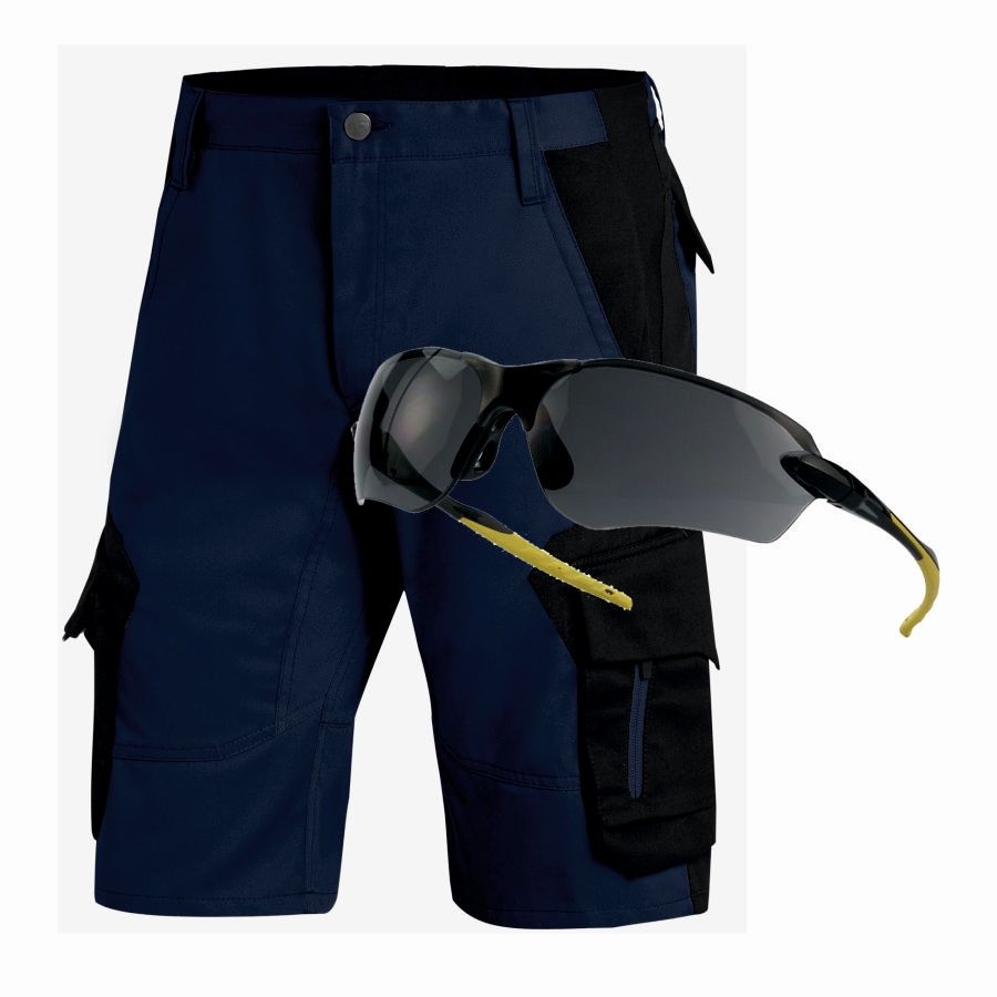 125200 FHB Bermuda Wulf + Gratis Schutzbrille