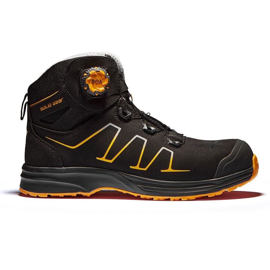 Solid Gear Tigris AG Mid GTX S3 ESD Schwarz > Schutzklasse S3 Solid Gear Tigris AG Mid GTX S3 ESD Schwarz > Schutzklasse S3