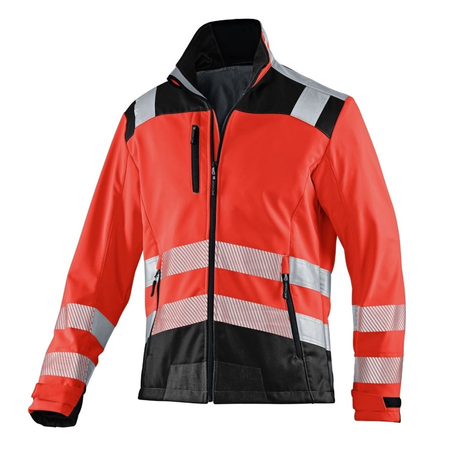 1507 Kübler REFLECTIQ Warnschutz Softshell Jacke 1507 Kübler REFLECTIQ Warnschutz Softshell Jacke