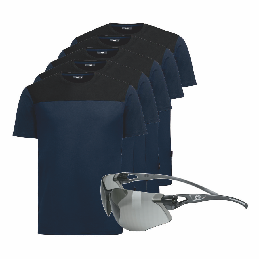 822200 FHB 5 T-Shirts Knut + Sonnenbrille