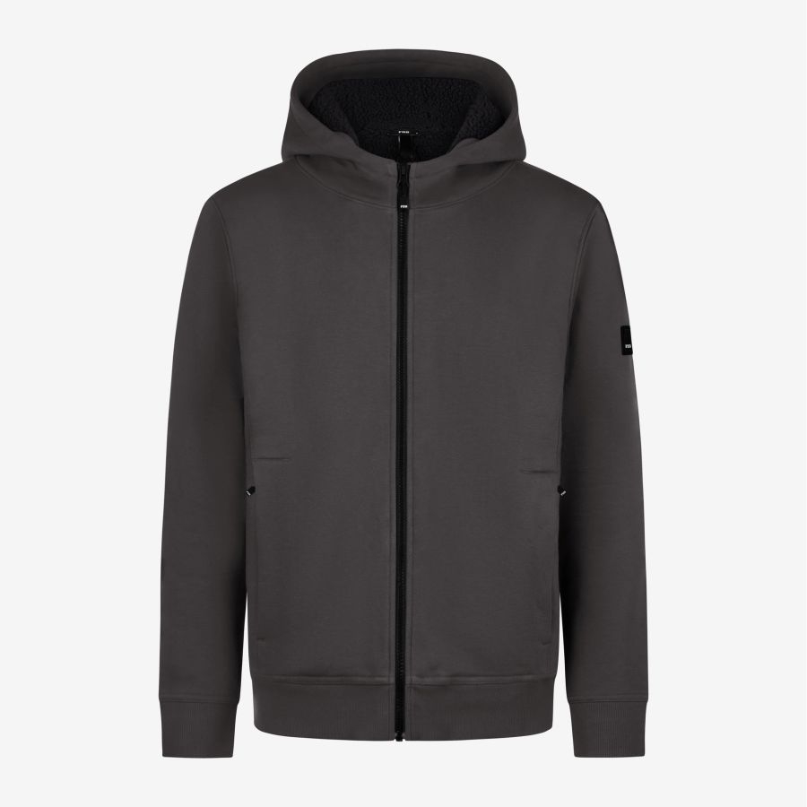 820140 FHB Sweatjacke Webpelz Hajo gefüttert