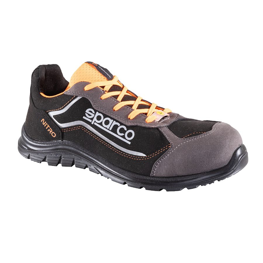7522NRGR Sparco Arbeitsschuh Nitro black orange S3 7522NRGR Sparco Arbeitsschuh Nitro black orange S3