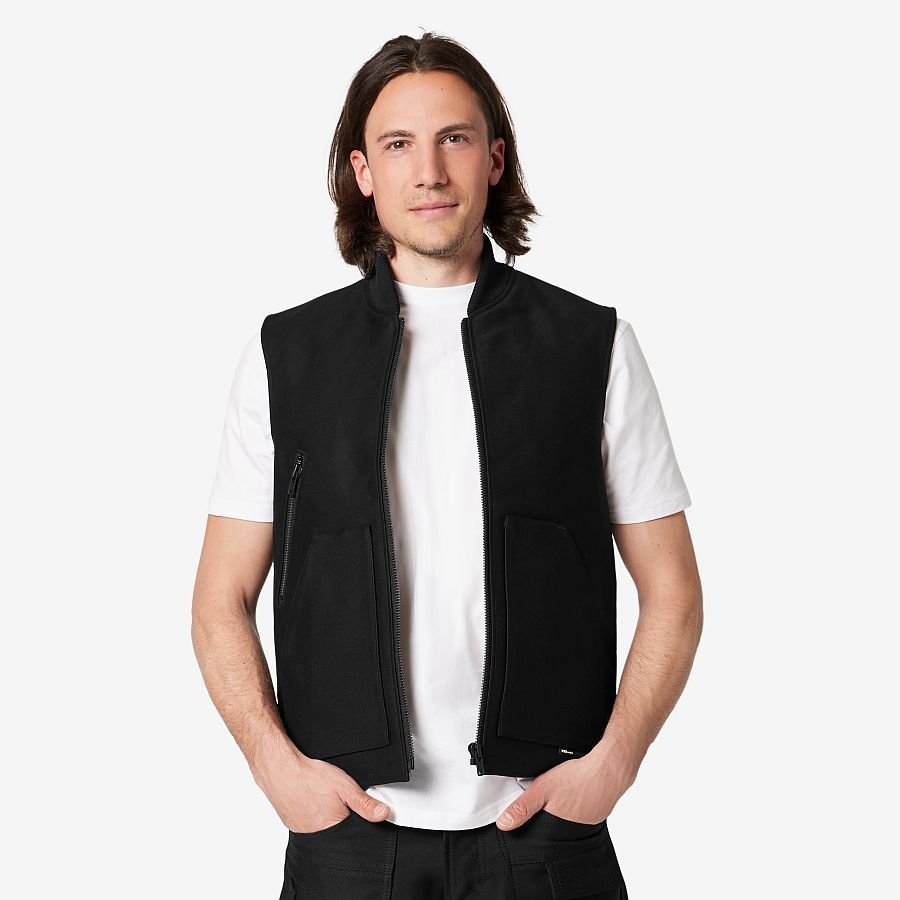 700222 FHB Arbeitsweste Fiete Zwirn-Doppel-Pilot