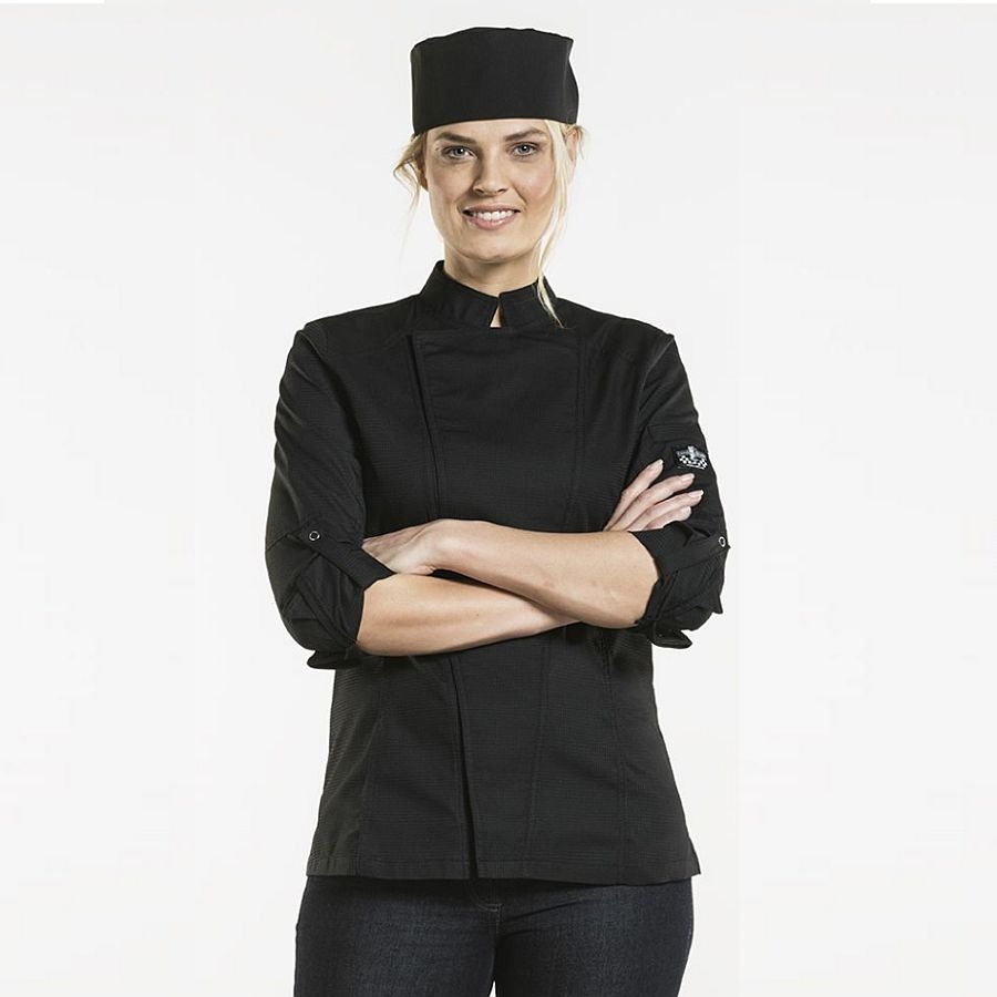 266 Chaud Devant® Kochjacke Lady Biker SFX black 266 Chaud Devant® Kochjacke Lady Biker SFX black