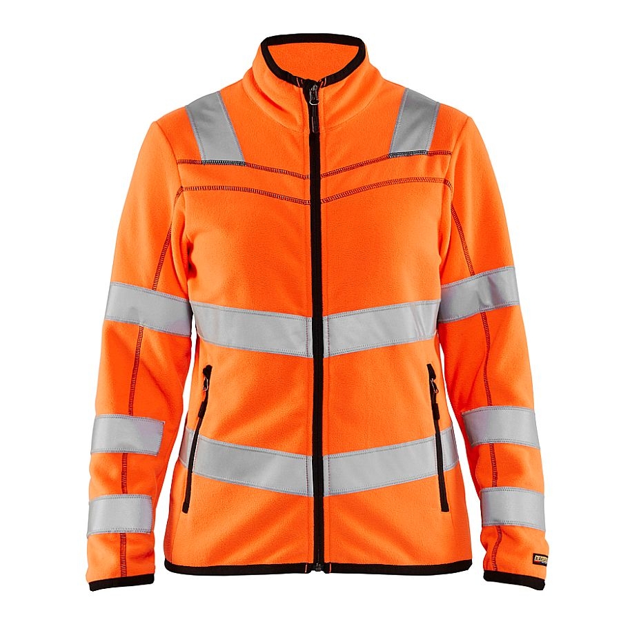 4966 Blakläder® Damen Microfleece Jacke Warnschutz