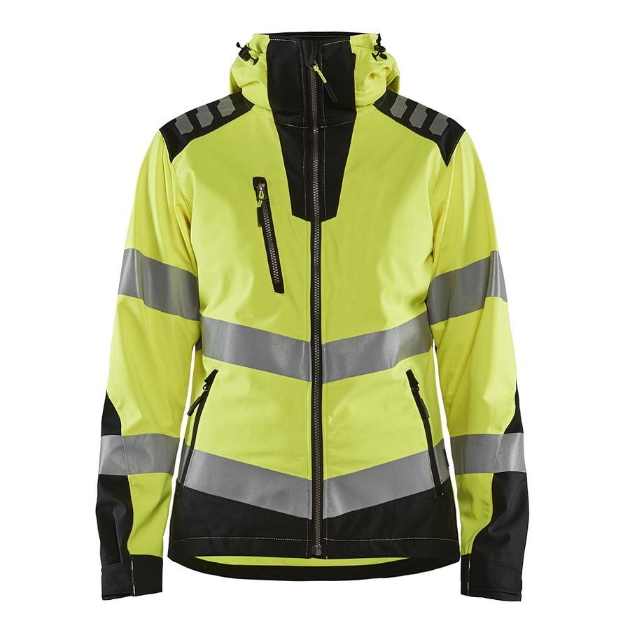 4791 Blakläder® High-Vis Damen Softshell Jacke 4791 Blakläder® High-Vis Damen Softshell Jacke