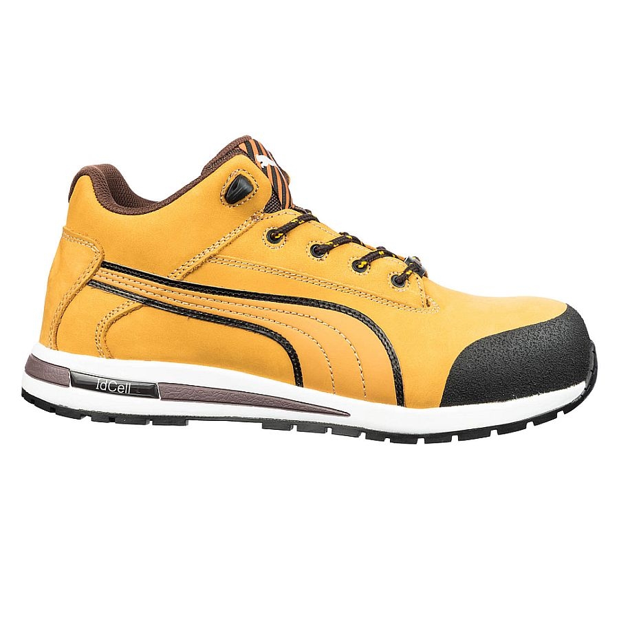 633180 Puma Sicherheitsstiefel Dash Wheat Mid S3 633180 Puma Sicherheitsstiefel Dash Wheat Mid S3