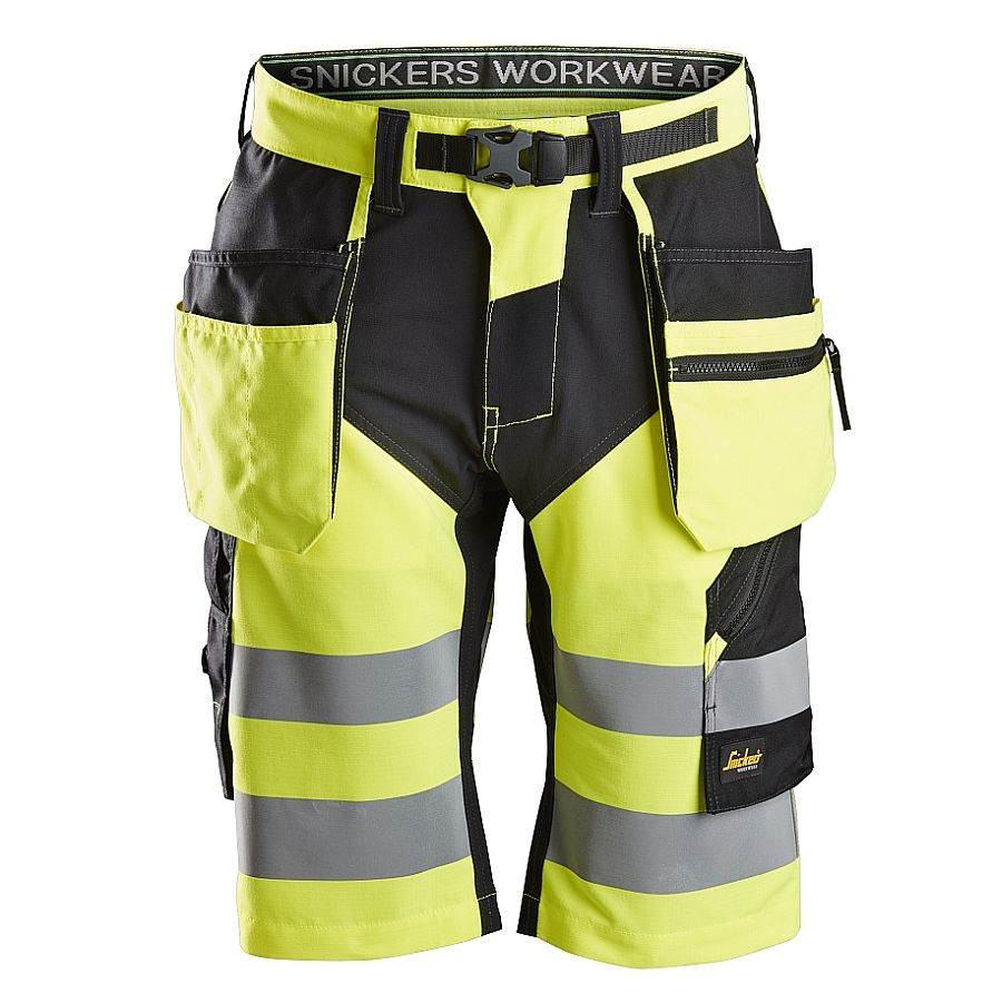 6933 Snickers FlexiWork High-Vis Shorts 6933 Snickers FlexiWork High-Vis Shorts