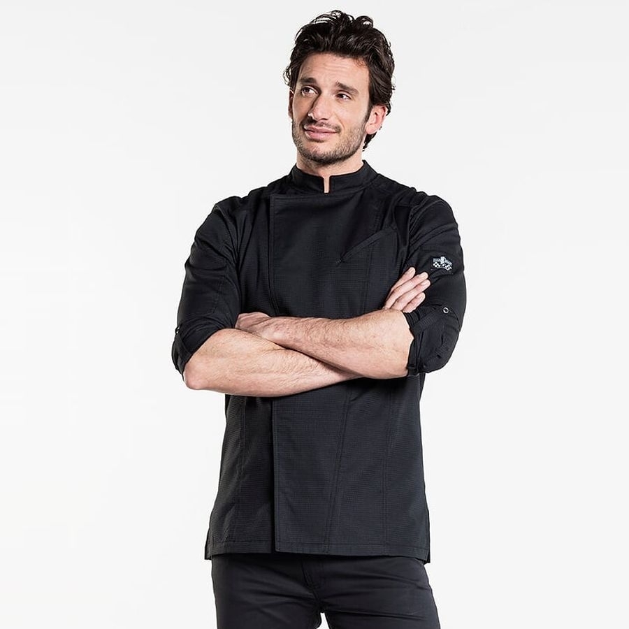 913 Chaud Devant® Kochjacke Biker SFX schwarz 913 Chaud Devant® Kochjacke Biker SFX schwarz