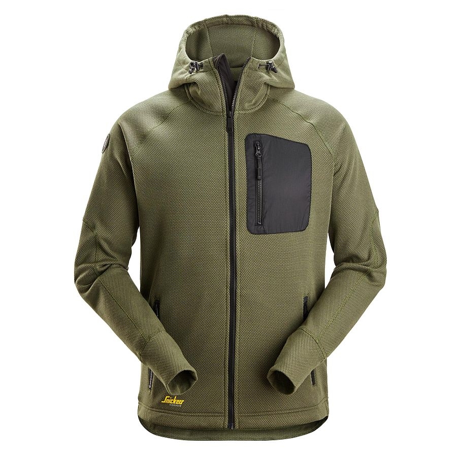 8041 Snickers FlexiWork Fleece Hoodie 8041 Snickers FlexiWork Fleece Hoodie