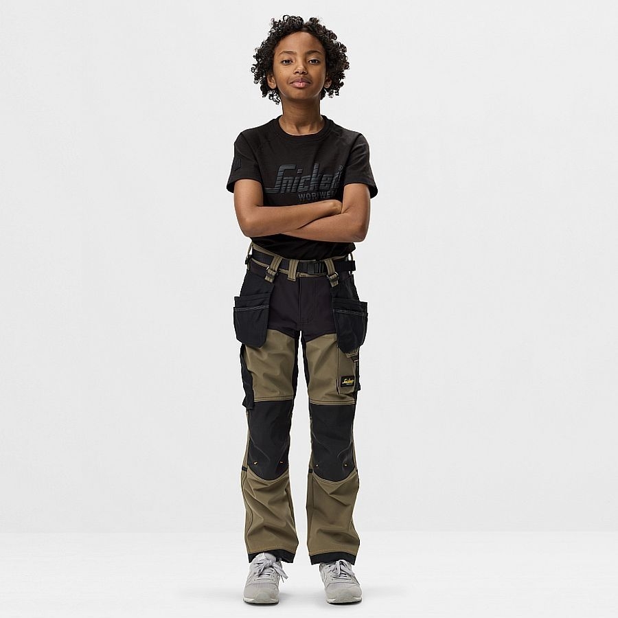 7575 Snickers AllroundWork Kinder Bundhose Stretch
