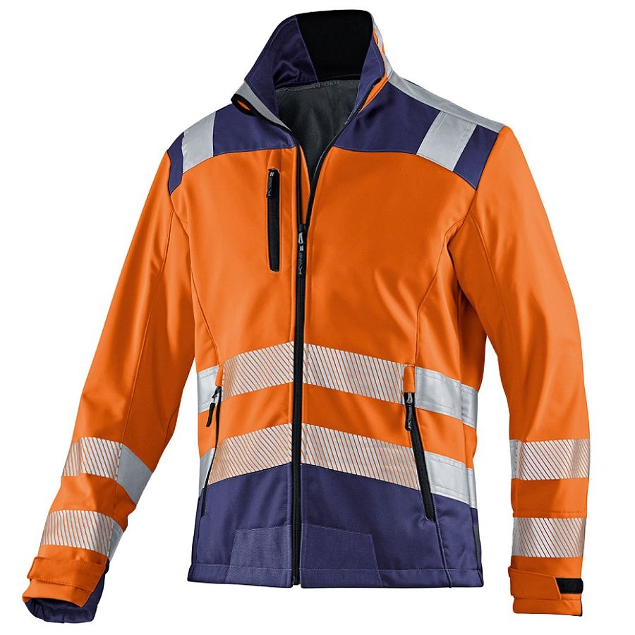1507 Kübler REFLECTIQ Warnschutz Softshell Jacke