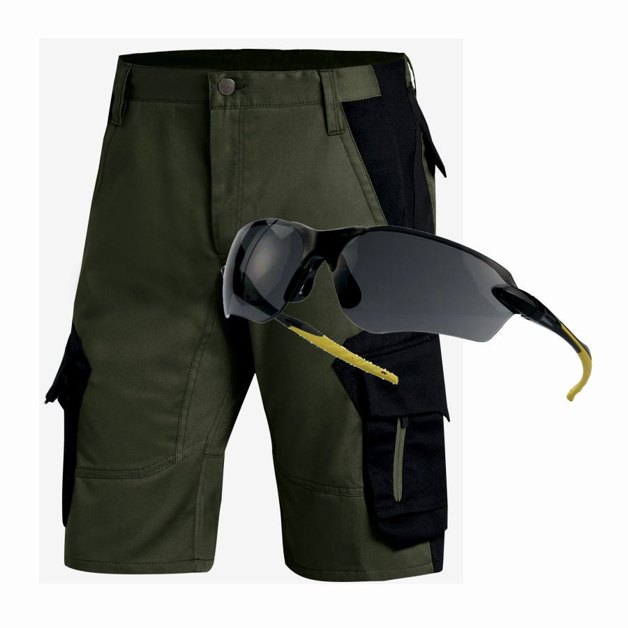 125200 FHB Bermuda Wulf + Gratis Schutzbrille