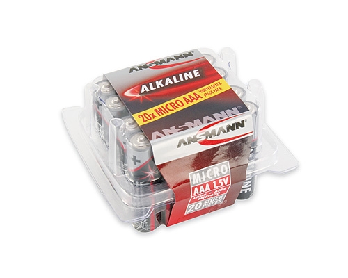 Ansmann MICRO AAA Standart Batterie 20er Pack Ansmann MICRO AAA Standart Batterie 20er Pack