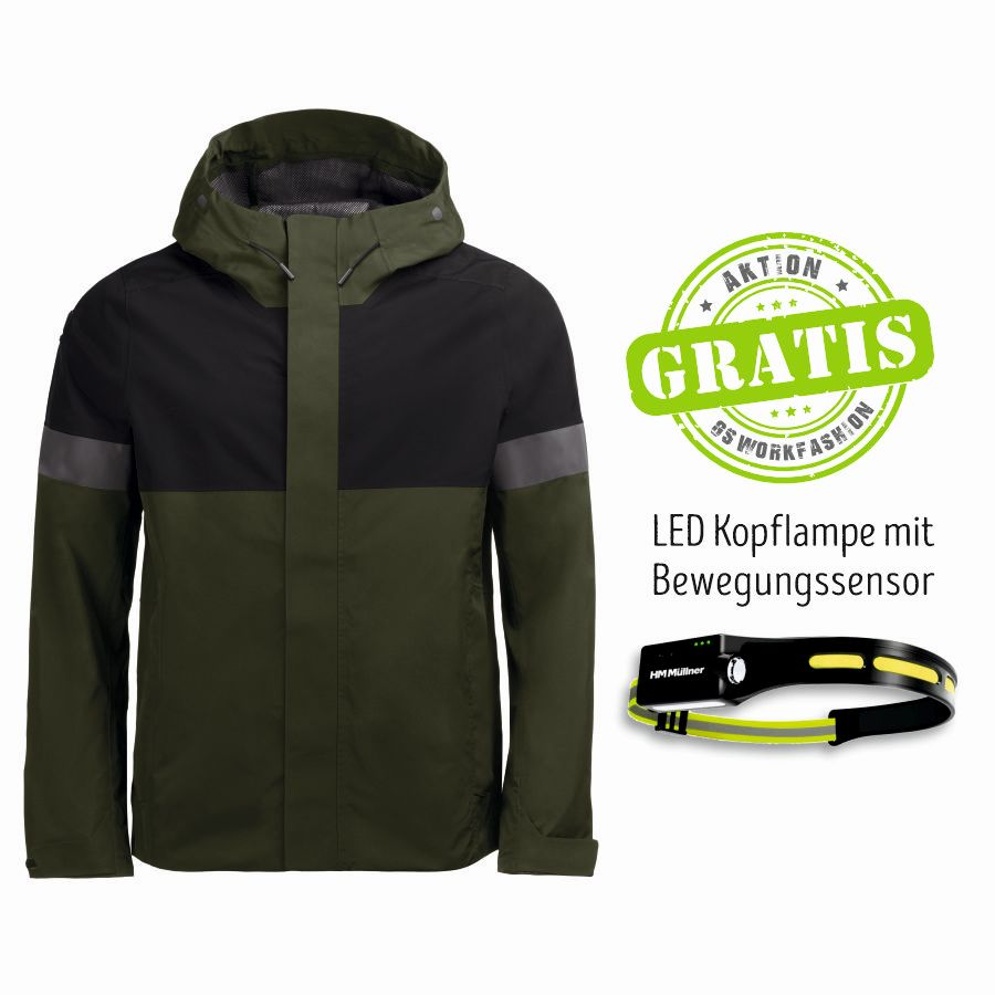 78136 FHB Regenjacke Luca + Gratis Stirnlampe 78136 FHB Regenjacke Luca + Gratis Stirnlampe