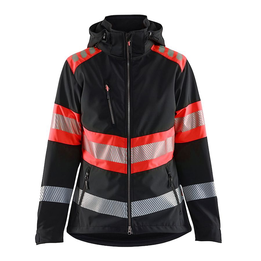 4404 Blakläder® High-Vis Damen Softshell Jacke