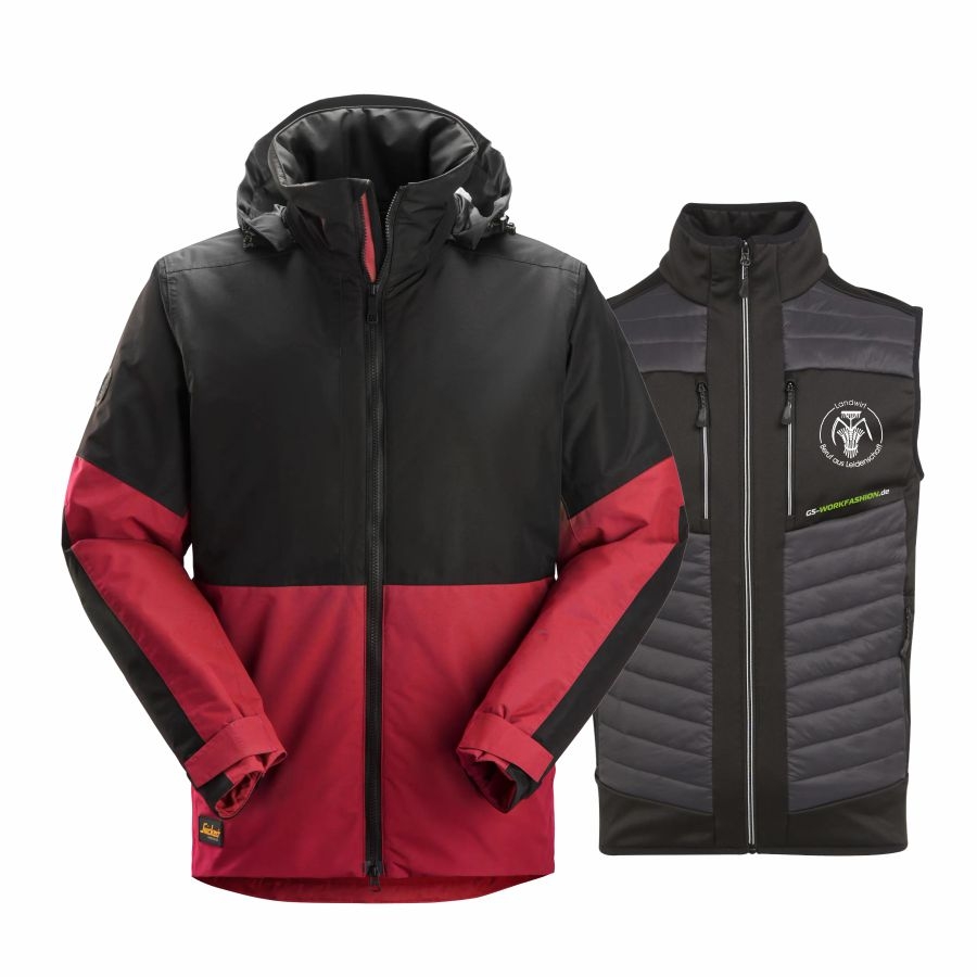 1104 Snickers All.Work Winterjacke +Weste Landwirt