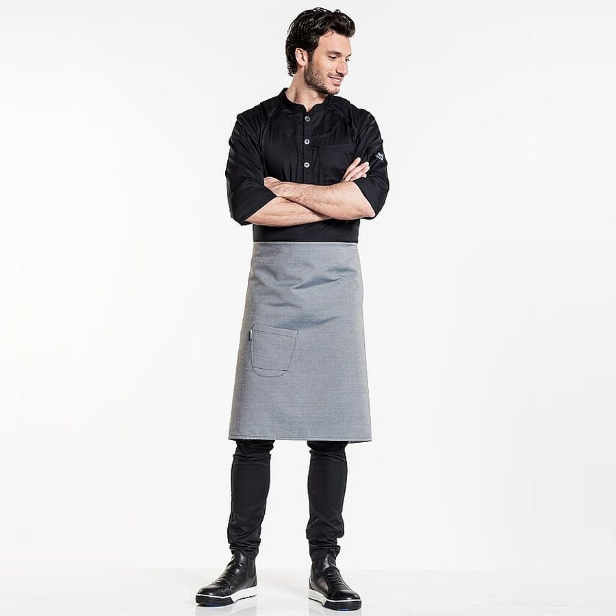 493 Chaud Devant® Bistroschürze Bujutsu Grey 493 Chaud Devant® Bistroschürze Bujutsu Grey