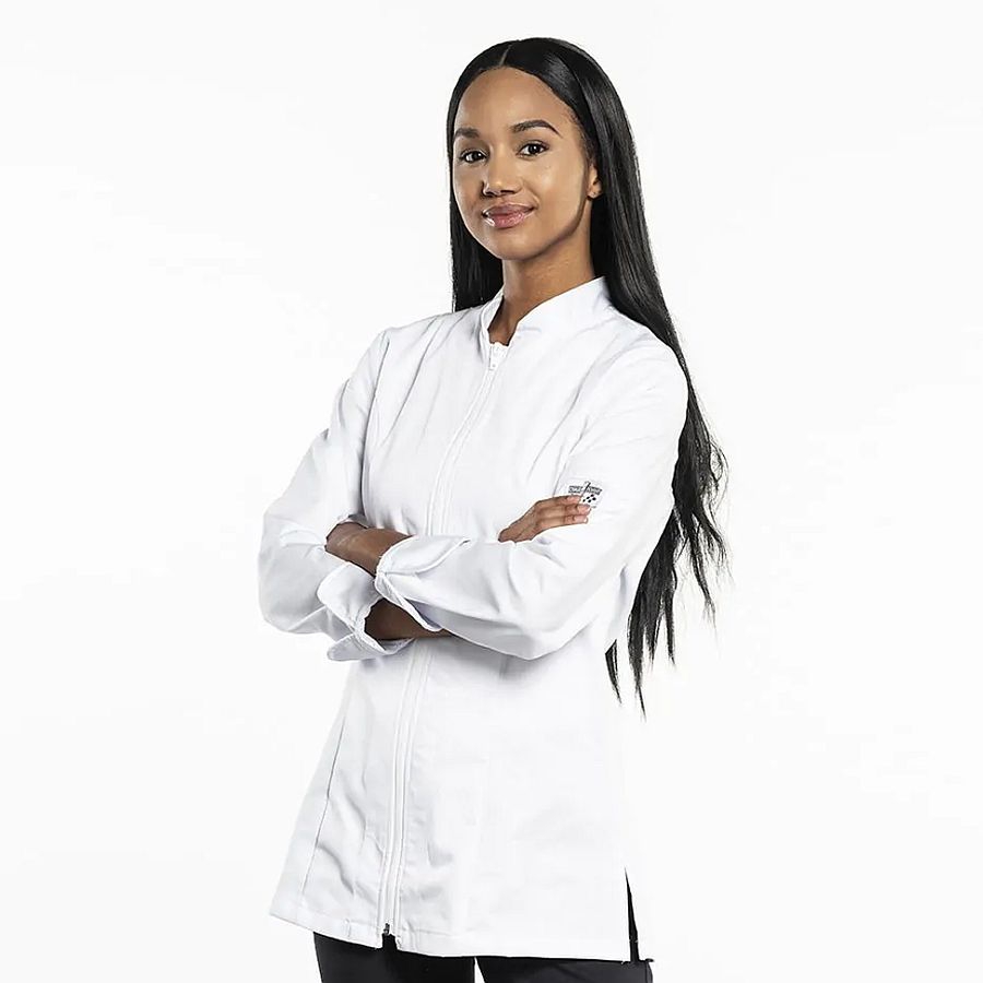 952 Chaud Devant® Kochjacke Lady Monza White 952 Chaud Devant® Kochjacke Lady Monza White